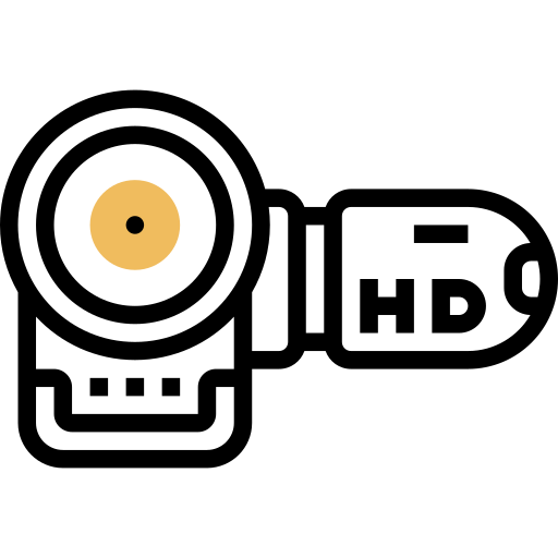 videokamera Meticulous Yellow shadow icon