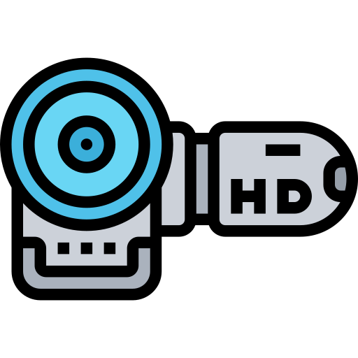 Video camera Meticulous Lineal Color icon