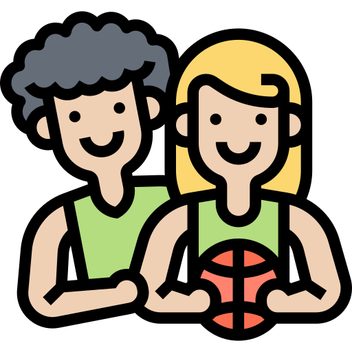 basketball spieler Meticulous Lineal Color icon