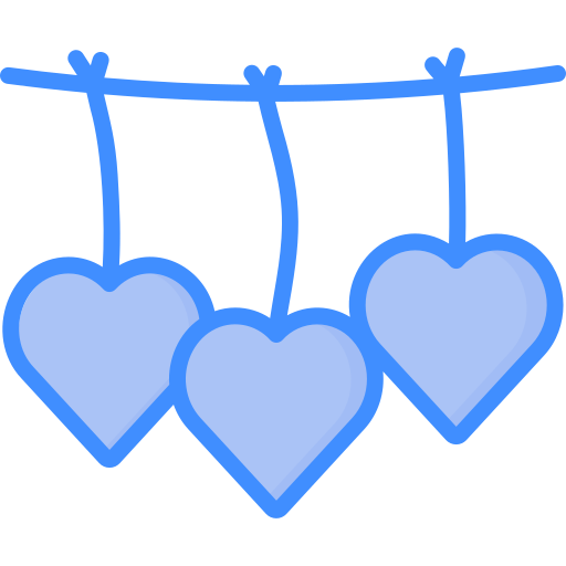 Heart Generic Blue icon