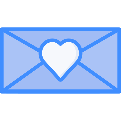 편지 Generic Blue icon
