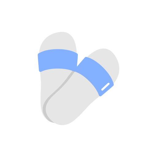 pantoffel Generic Flat icoon