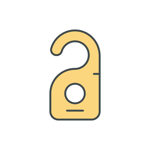 türschild Generic Outline Color icon