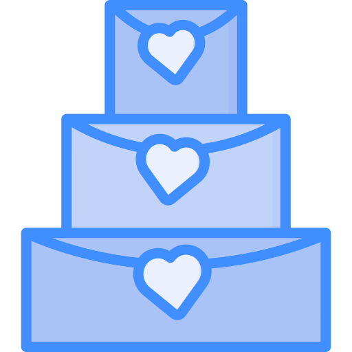 ケーキ Generic Blue icon