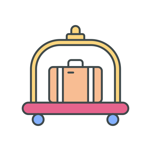 gepäckwagen Generic Outline Color icon