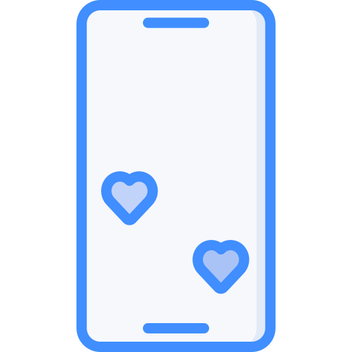 mobiler chat Generic Blue icon
