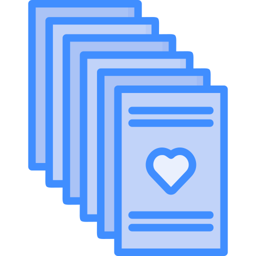 carta Generic Blue icono