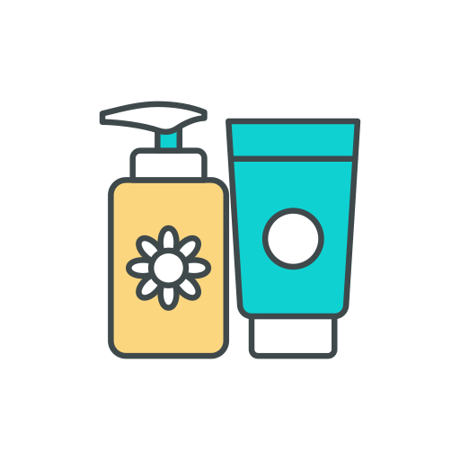 butelka mydła Generic Outline Color ikona