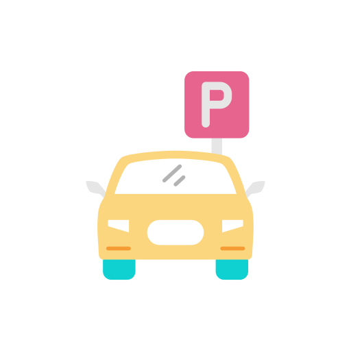 parkeren Generic Flat icoon