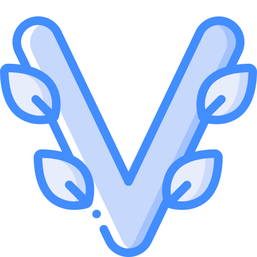 vegano Basic Miscellany Blue icono