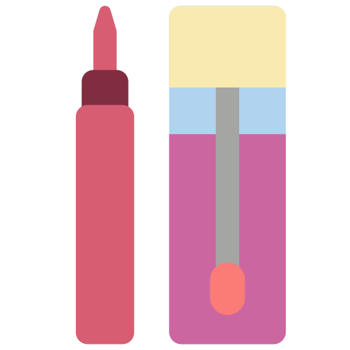 lippenstift Basic Miscellany Flat icon