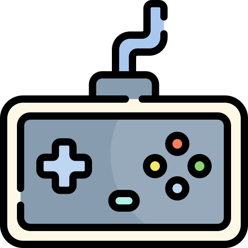 Game controller Kawaii Lineal color icon