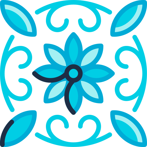diseño floral Special Meteor Lineal color icono