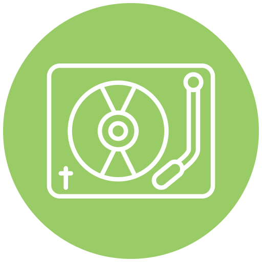 Turntable Generic Flat icon