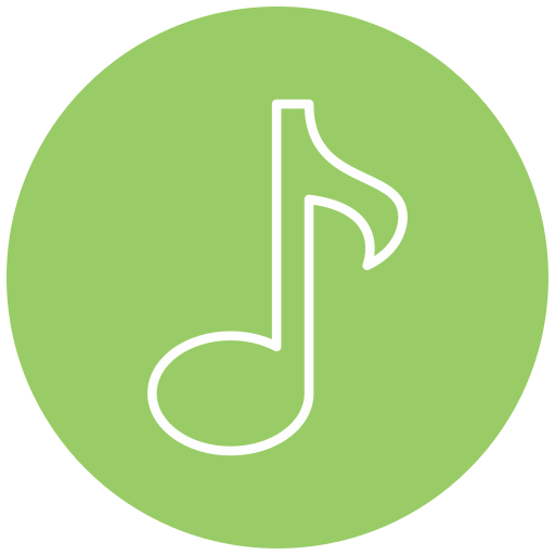 Musical note Generic Flat icon