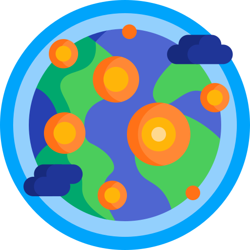 災害 Detailed Flat Circular Flat icon
