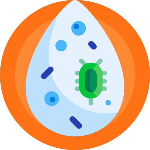 bakteriell Detailed Flat Circular Flat icon
