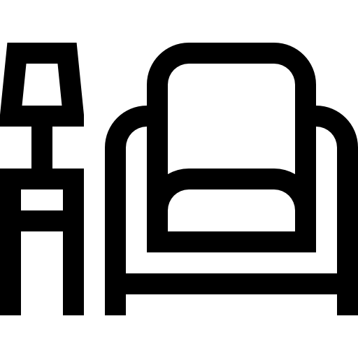 リビングルーム Basic Straight Lineal icon