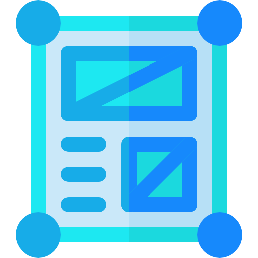 Leaflet Basic Rounded Flat icon