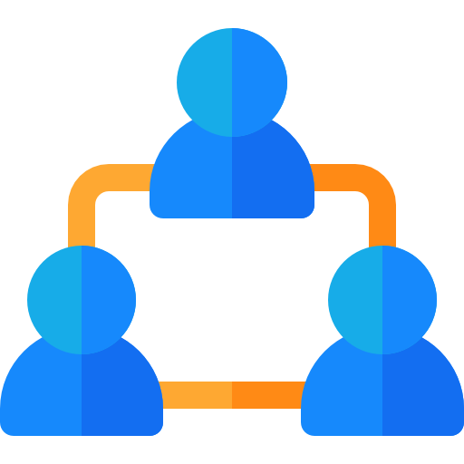 groupe Basic Rounded Flat Icône