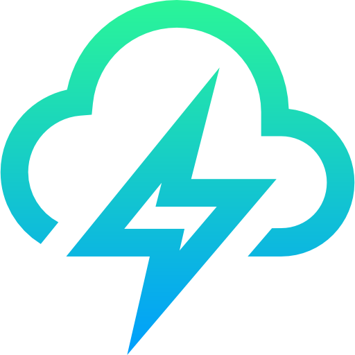 폭풍 Super Basic Straight Gradient icon