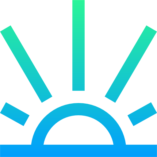 Sunrise Super Basic Straight Gradient icon