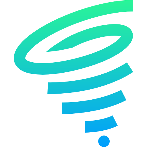 tornado Super Basic Straight Gradient icona