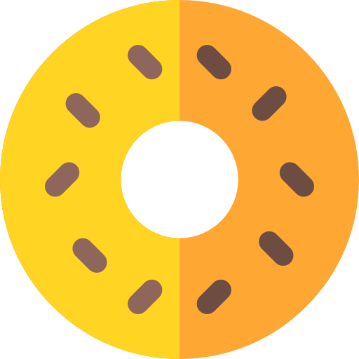 donut Basic Rounded Flat Icône