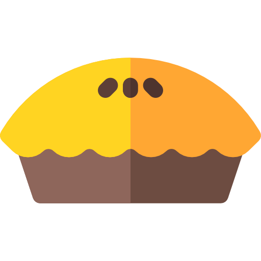 torta Basic Rounded Flat Ícone
