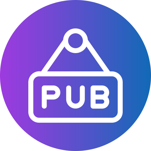 Pub Generic Flat Gradient icon