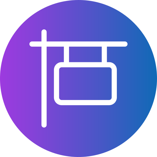 矩形 Generic Flat Gradient icon