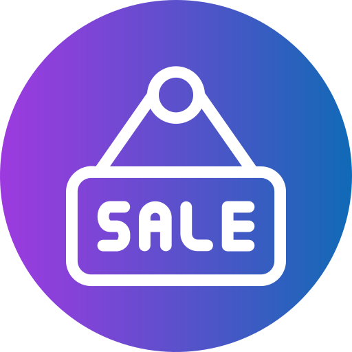 Sale Generic Flat Gradient icon