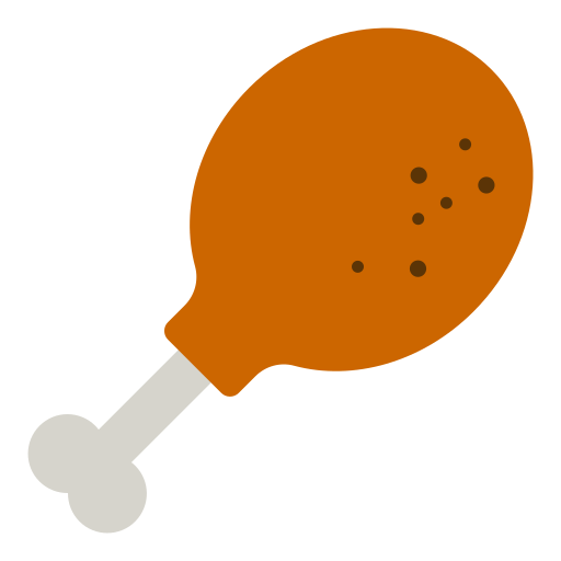 Fried chicken Generic Flat icon