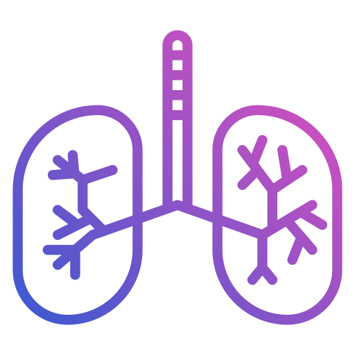 polmone Generic Gradient icona