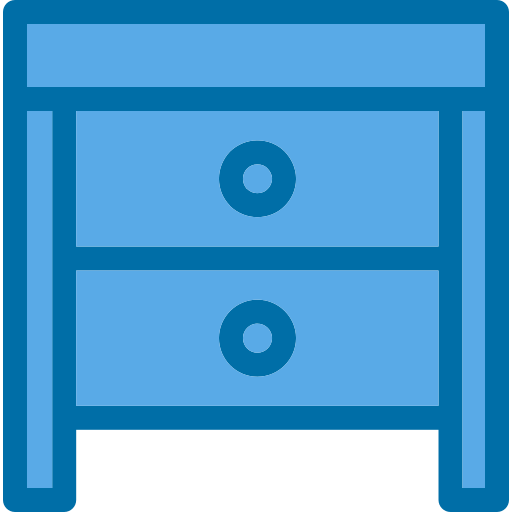사무실 테이블 Generic Blue icon