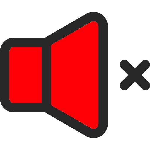silencio Generic Outline Color icono