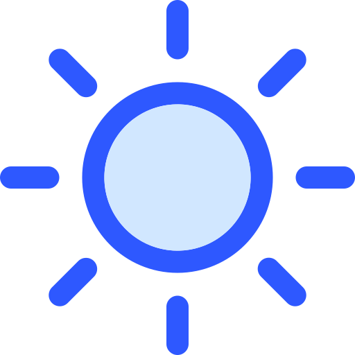 jasność Generic Blue ikona