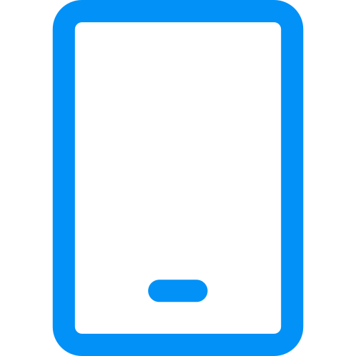 Mobile phone Generic Simple Colors icon