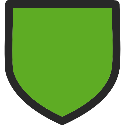 escudo Generic Outline Color Ícone