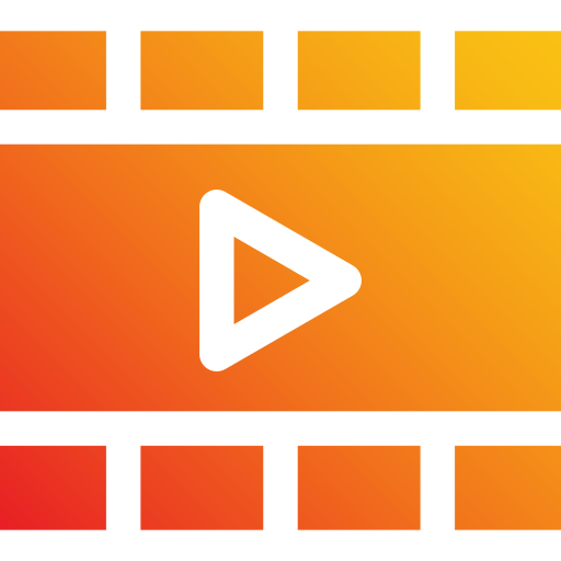 video Generic Flat Gradient icono