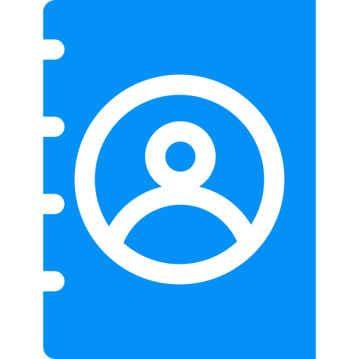 directorio telefónico Generic Flat icono