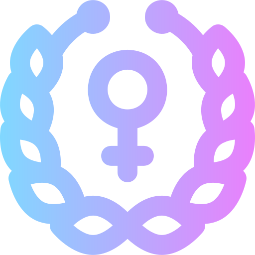 Womens day Super Basic Rounded Gradient icon