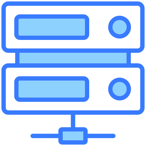데이터 공유 Generic Blue icon