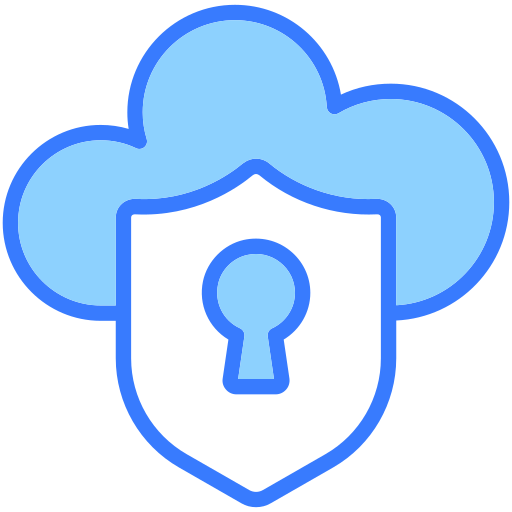 Security Generic Blue icon