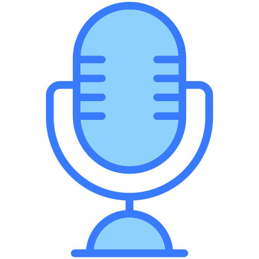 microphone Generic Blue Icône