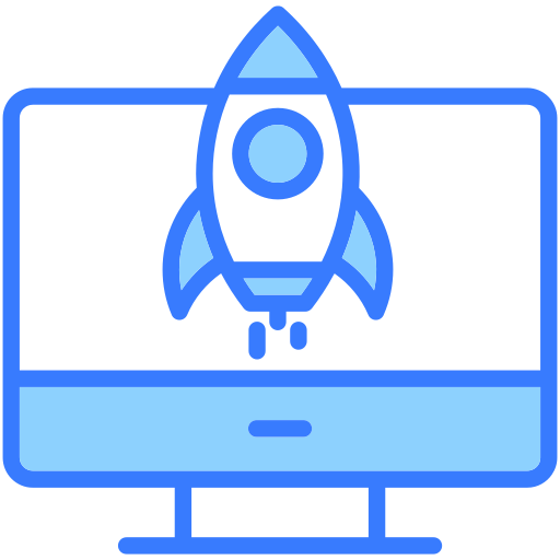 start-up Generic Blue icon