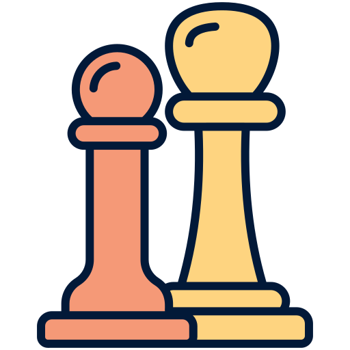 Chess Generic Outline Color icon