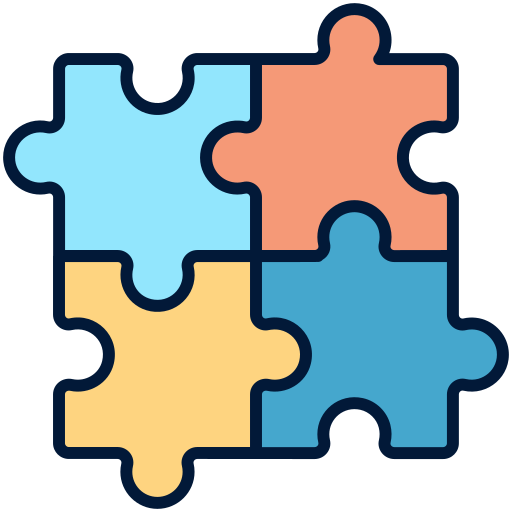 Puzzle Generic Outline Color icon