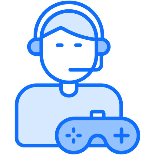 gamer Generic Blue icoon