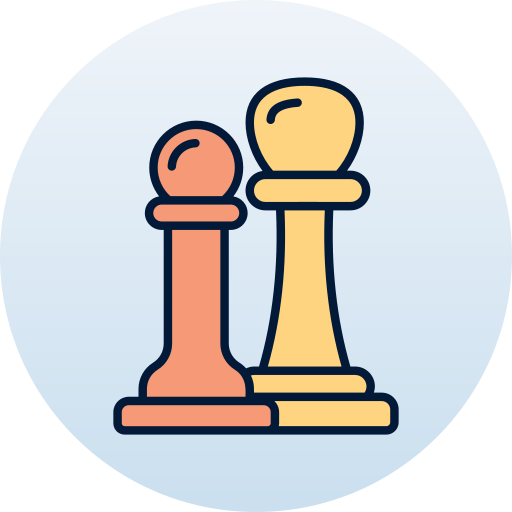 jeu d'échecs Generic Circular Icône